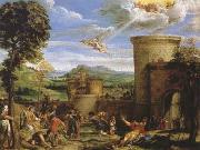 Annibale Carracci The Martyrdom of St Stephen (mk08) oil painting reproduction